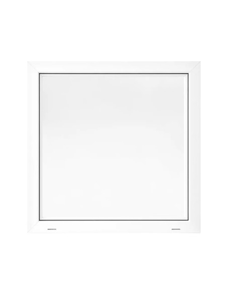 Kellerfenster Garagenfenster Stallfenster Kunststofffenster 900 x 900 mm - EKO