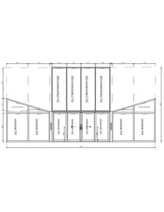 Aluminium Wintergarten 10308 x 5150 mm