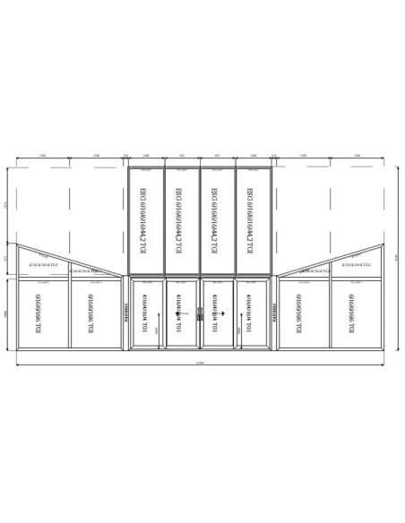 Aluminium Wintergarten 10308 x 5150 mm