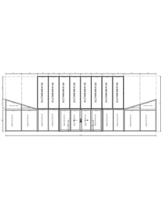Aluminium Wintergarten 14049 x 5150 mm