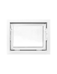 Kellerfenster Garagenfenster Stallfenster Kunststofffenster 500 x 400 mm - STANDARD 2
