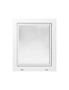 Kellerfenster Garagenfenster Stallfenster Kunststofffenster 500 x 600 mm - STANDARD