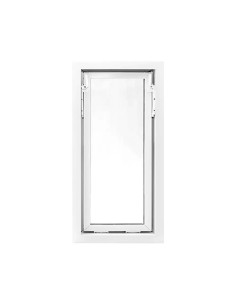 Kellerfenster Garagenfenster Stallfenster Kunststofffenster 500 x 1000 mm - STANDARD 2