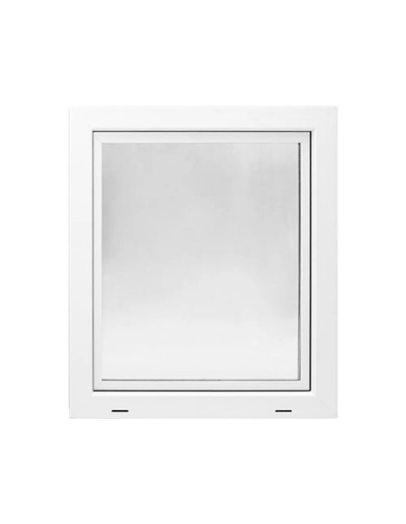 Kellerfenster Garagenfenster Stallfenster Kunststofffenster 600 x 700 mm - STANDARD