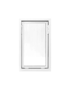 Kellerfenster Garagenfenster Stallfenster Kunststofffenster 600 x 1000 mm - STANDARD 2