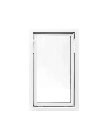 Kellerfenster Garagenfenster Stallfenster Kunststofffenster 600 x 1000 mm - STANDARD