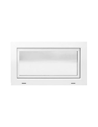 Kellerfenster Garagenfenster Stallfenster Kunststofffenster 700 x 400 mm - STANDARD