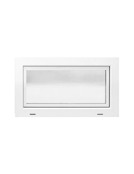 Kellerfenster Garagenfenster Stallfenster Kunststofffenster 700 x 400 mm - STANDARD