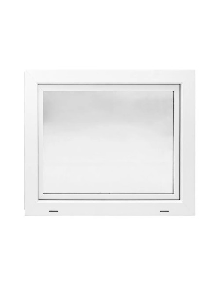 Kellerfenster Garagenfenster Stallfenster Kunststofffenster 700 x 600 mm - STANDARD