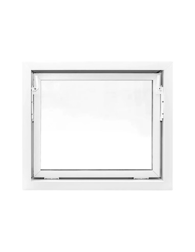 Kellerfenster Garagenfenster Stallfenster Kunststofffenster 700 x 600 mm - STANDARD