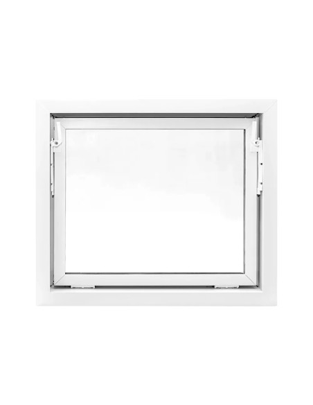 Kellerfenster Garagenfenster Stallfenster Kunststofffenster 700 x 600 mm - STANDARD