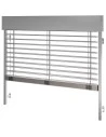 Raffstore Z90 1000 x 1000 mm mit Antrieb