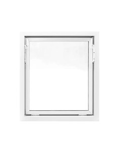 Kellerfenster Garagenfenster Stallfenster Kunststofffenster 700 x 800 mm - STANDARD 2