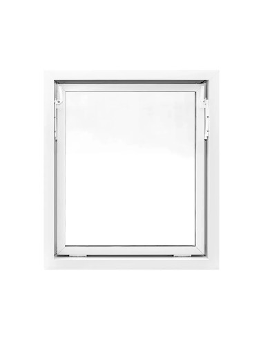 Kellerfenster Garagenfenster Stallfenster Kunststofffenster 700 x 800 mm - STANDARD