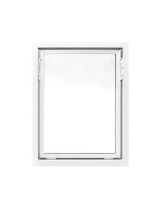 Kellerfenster Garagenfenster Stallfenster Kunststofffenster 700 x 900 mm - STANDARD 2