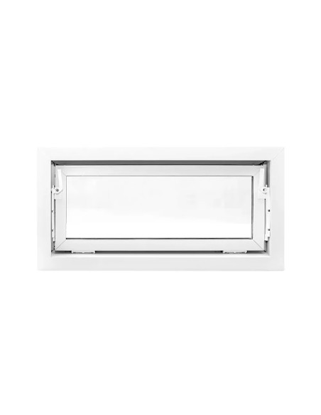 Kellerfenster Garagenfenster Stallfenster Kunststofffenster 800 x 400 mm - STANDARD