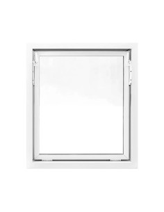 Kellerfenster Garagenfenster Stallfenster Kunststofffenster 800 x 900 mm - STANDARD 2