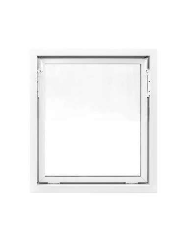 Kellerfenster Garagenfenster Stallfenster Kunststofffenster 800 x 900 mm - STANDARD