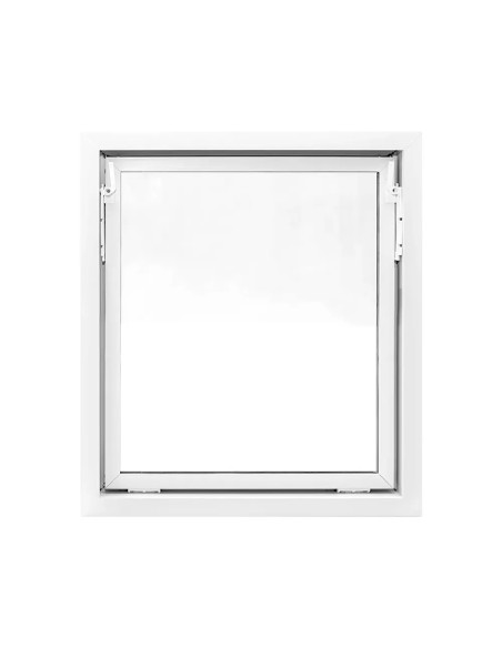 Kellerfenster Garagenfenster Stallfenster Kunststofffenster 800 x 900 mm - STANDARD