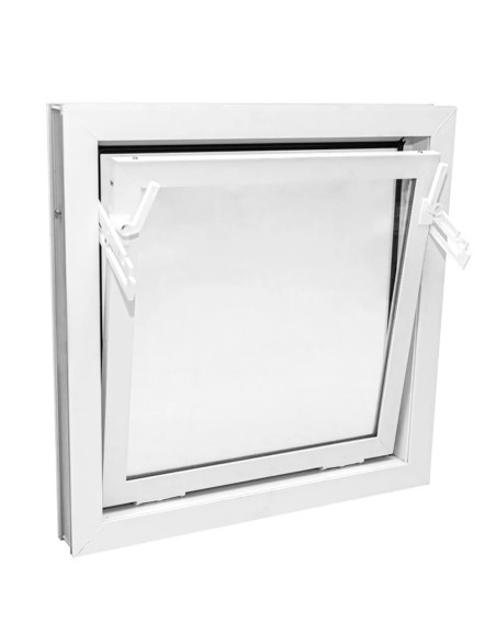 Kellerfenster Garagenfenster Stallfenster Kunststofffenster 800 x 1000 mm - STANDARD