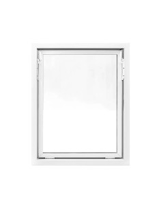 Kellerfenster Garagenfenster Stallfenster Kunststofffenster 800 x 1000 mm - STANDARD 2