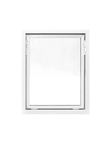 Kellerfenster Garagenfenster Stallfenster Kunststofffenster 800 x 1000 mm - STANDARD