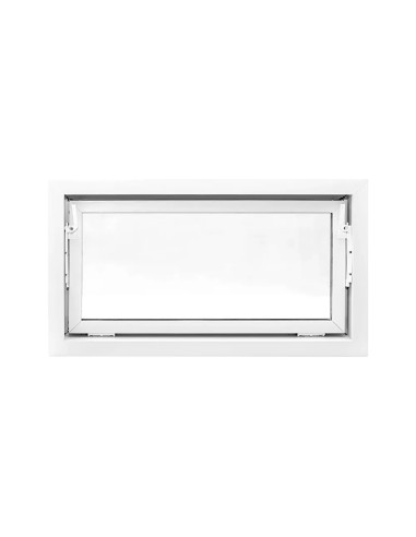 Kellerfenster Garagenfenster Stallfenster Kunststofffenster 900 x 500 mm - STANDARD