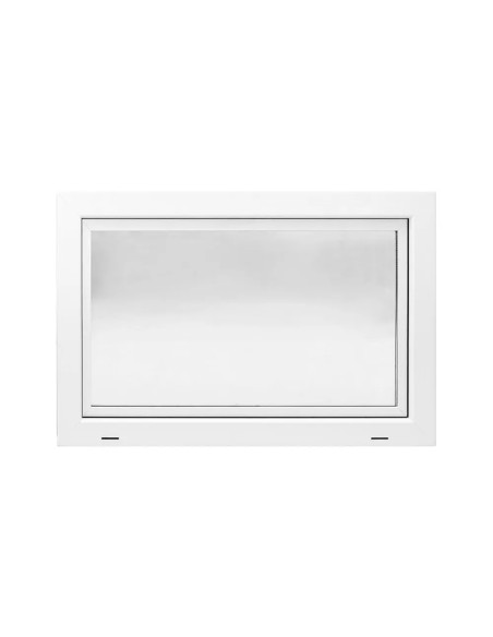 Kellerfenster Garagenfenster Stallfenster Kunststofffenster 900 x 600 mm - STANDARD