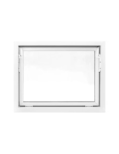 Kellerfenster Garagenfenster Stallfenster Kunststofffenster 900 x 700 mm - STANDARD 2
