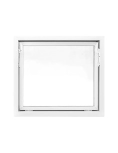 Kellerfenster Garagenfenster Stallfenster Kunststofffenster 900 x 800 mm - STANDARD 2