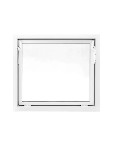 Kellerfenster Garagenfenster Stallfenster Kunststofffenster 900 x 800 mm - STANDARD