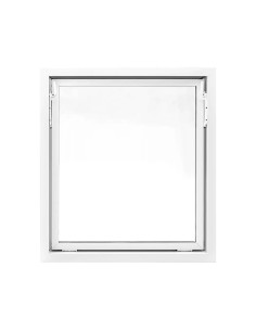Kellerfenster Garagenfenster Stallfenster Kunststofffenster 900 x 1000 mm - STANDARD 2