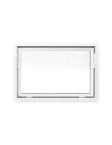 Kellerfenster Garagenfenster Stallfenster Kunststofffenster 1000 x 700 mm - STANDARD