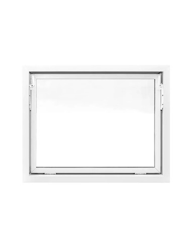 Kellerfenster Garagenfenster Stallfenster Kunststofffenster 1000 x 800 mm - STANDARD