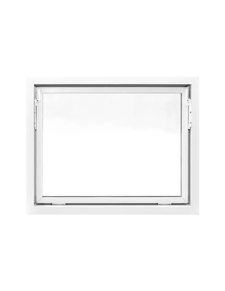 Kellerfenster Garagenfenster Stallfenster Kunststofffenster 1000 x 800 mm - STANDARD