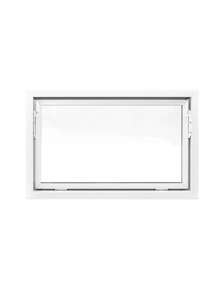 Kellerfenster Garagenfenster Stallfenster Kunststofffenster 1100 x 700 mm - STANDARD