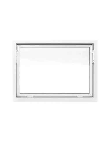 Kellerfenster Garagenfenster Stallfenster Kunststofffenster 1100 x 800 mm - STANDARD