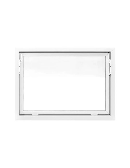 Kellerfenster Garagenfenster Stallfenster Kunststofffenster 1100 x 800 mm - STANDARD