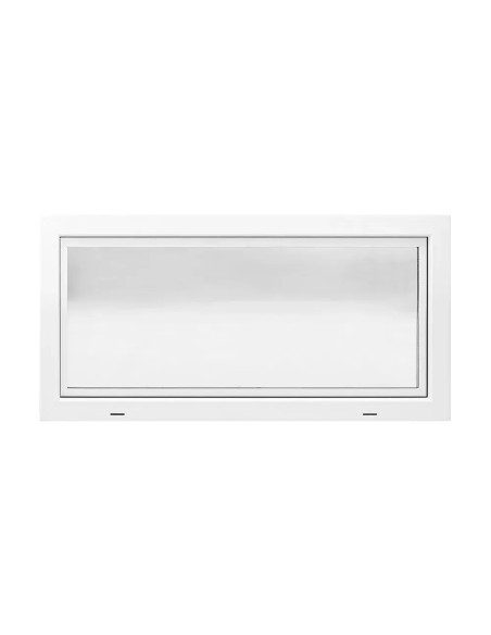 Kellerfenster Garagenfenster Stallfenster Kunststofffenster 1200 x 600 mm - STANDARD