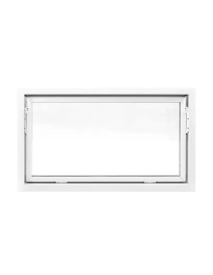 Kellerfenster Garagenfenster Stallfenster Kunststofffenster 1200 x 700 mm - STANDARD 2