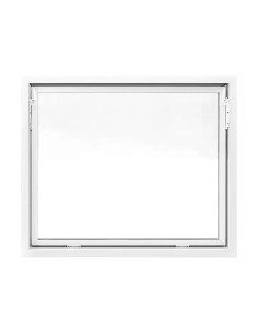 Kellerfenster Garagenfenster Stallfenster Kunststofffenster 1200 x 1000 mm - STANDARD 2