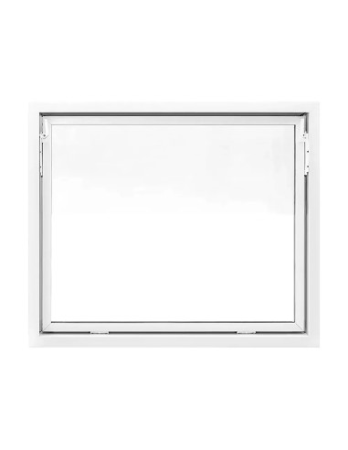 Kellerfenster Garagenfenster Stallfenster Kunststofffenster 1200 x 1000 mm - STANDARD