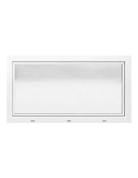 Kellerfenster Garagenfenster Stallfenster Kunststofffenster 1300 x 700 mm - STANDARD