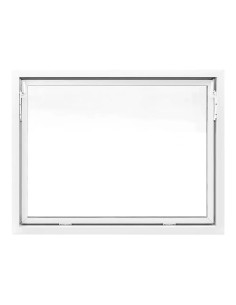 Kellerfenster Garagenfenster Stallfenster Kunststofffenster 1300 x 800 mm - STANDARD 2