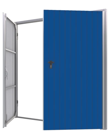 Drehtor Stahl Garagentor Zweiflügeltor Doppelflügeltor 300 x 300 cm