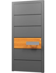 Aluminium Tür Haustür Eingangstür - AN04
