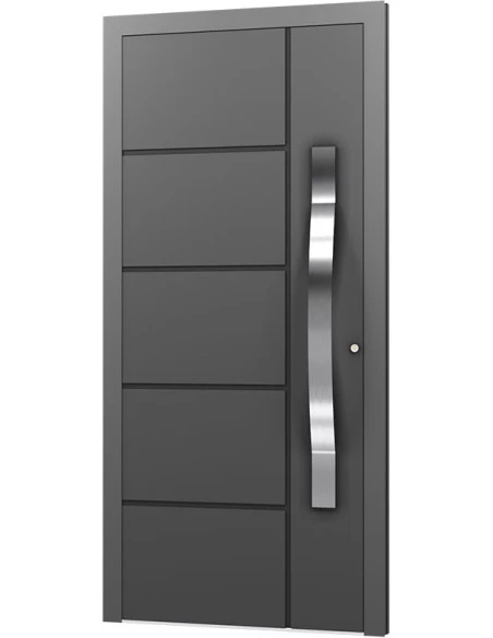 Aluminium Tür Haustür Eingangstür - AN05