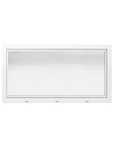 Kellerfenster Garagenfenster Stallfenster Kunststofffenster 1500 x 800 mm - STANDARD