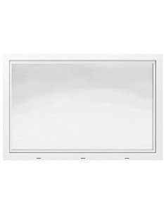 Kellerfenster Garagenfenster Stallfenster Kunststofffenster 1500 x 1000 mm - STANDARD