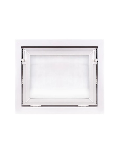 Kellerfenster Garagenfenster Stallfenster Kunststofffenster 600 x 500 mm - PREMIUM